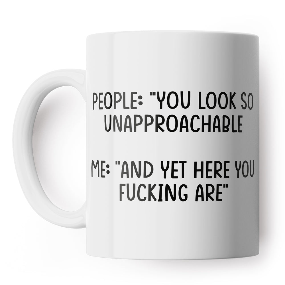 Unapproachable Funny Mug #5 image